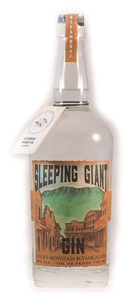 Steamboat Whiskey Company's Sleeping Giant Gin