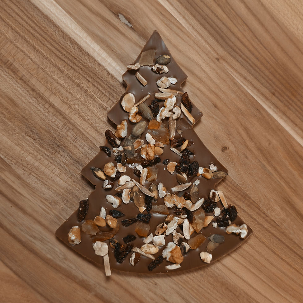 Sapin de Noël façon "mendiant".