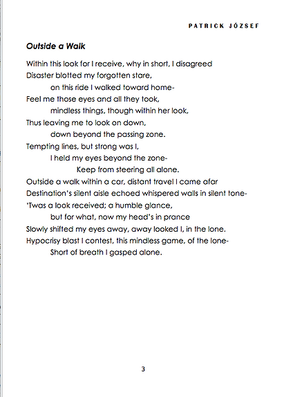 It's Never Too Late To Be Famous writen by Patrick József
