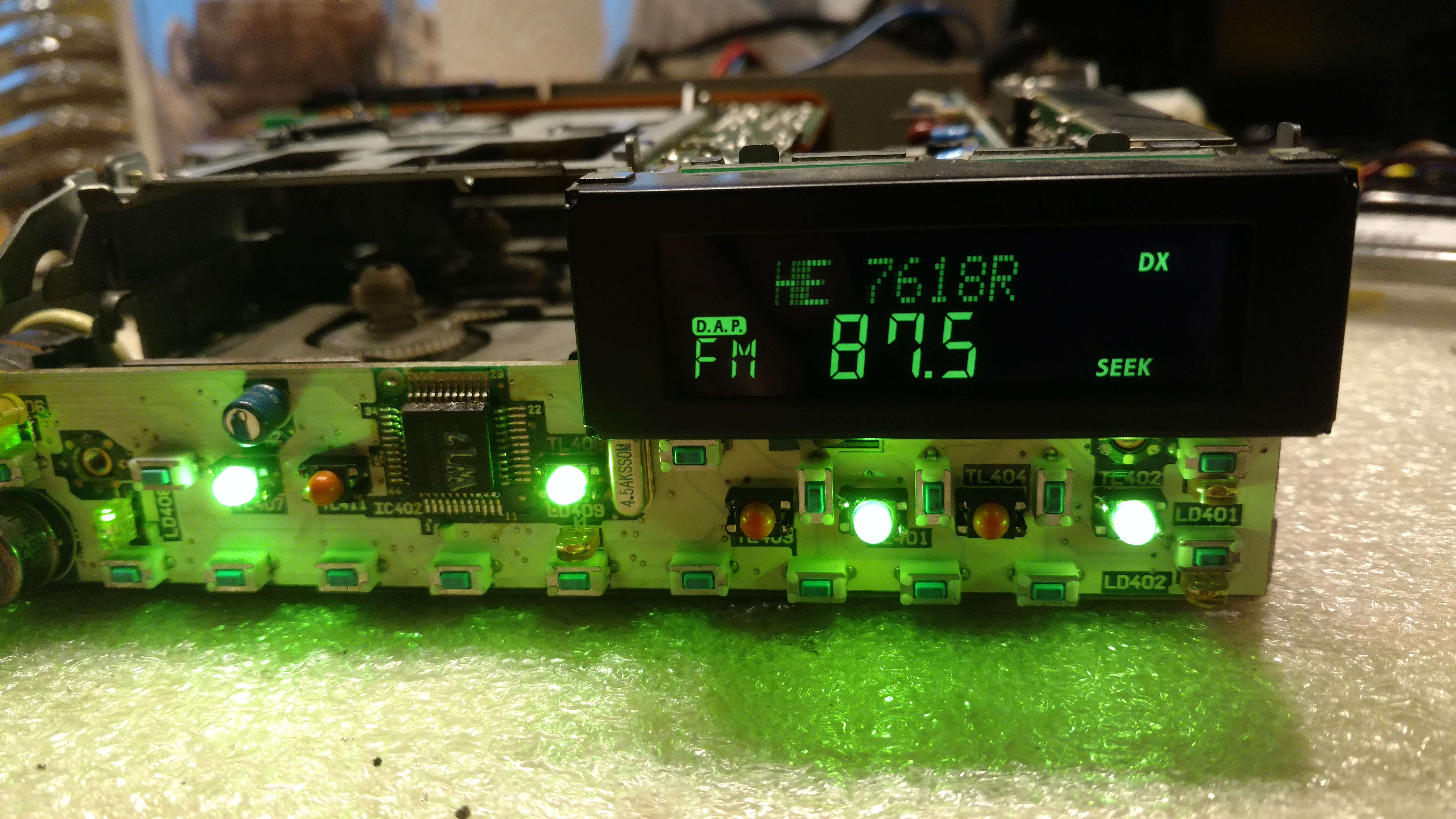 ALPINE 7618R/7619R LCD replacement service