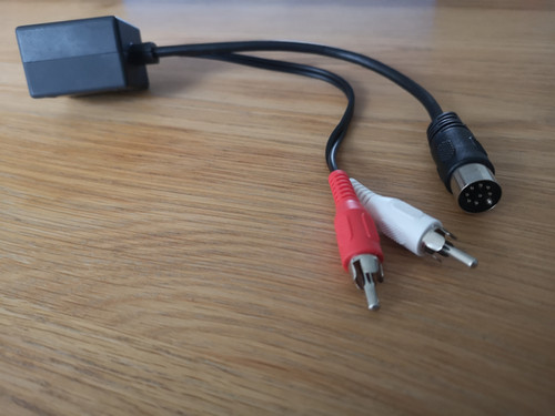 ALPINE 4913 CDシャトル・アドオン用変換コード　動作未確認 ALPINE 4913 Interconnector for CD changer adapter replica