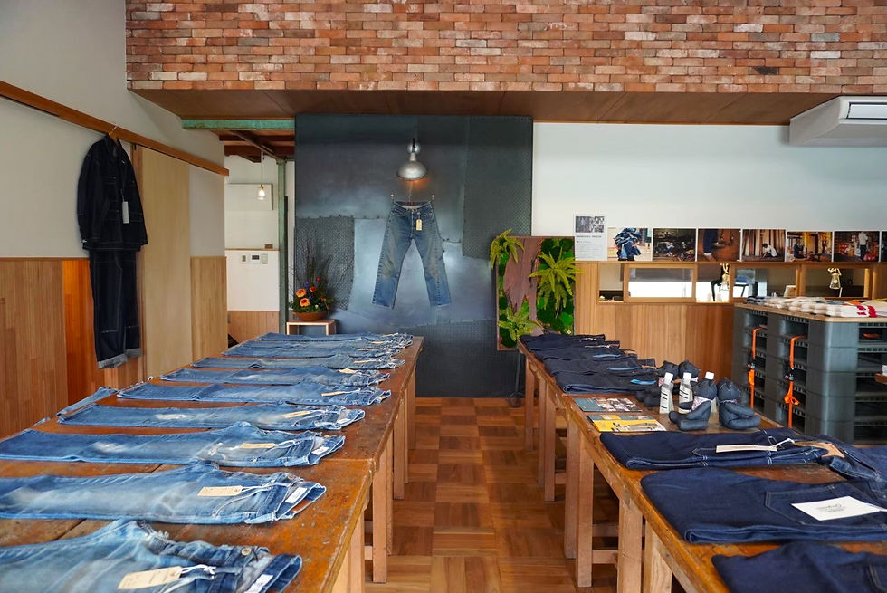 サンク事務所でのイベント 尾道デニムキャラバン