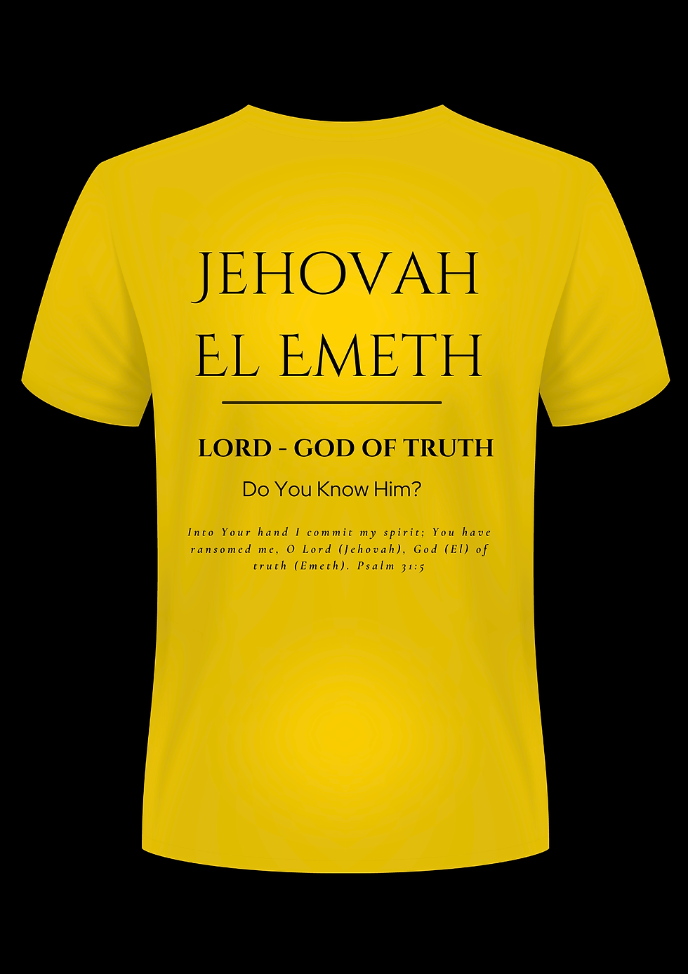 Thumbnail: Do You Know Him - Jehovah EL Emeth