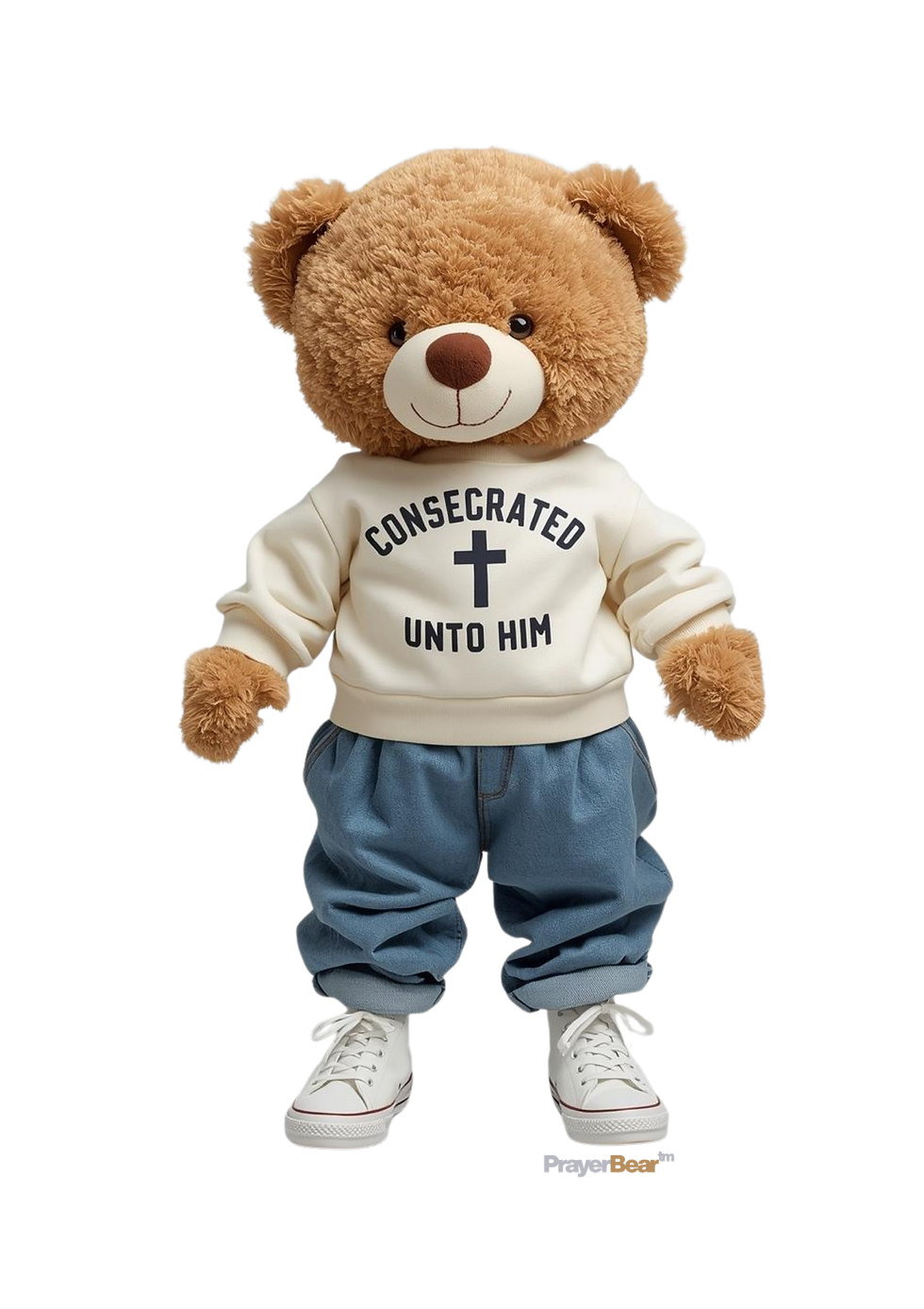 Thumbnail: Consecrated Unto Him (White Sweater)