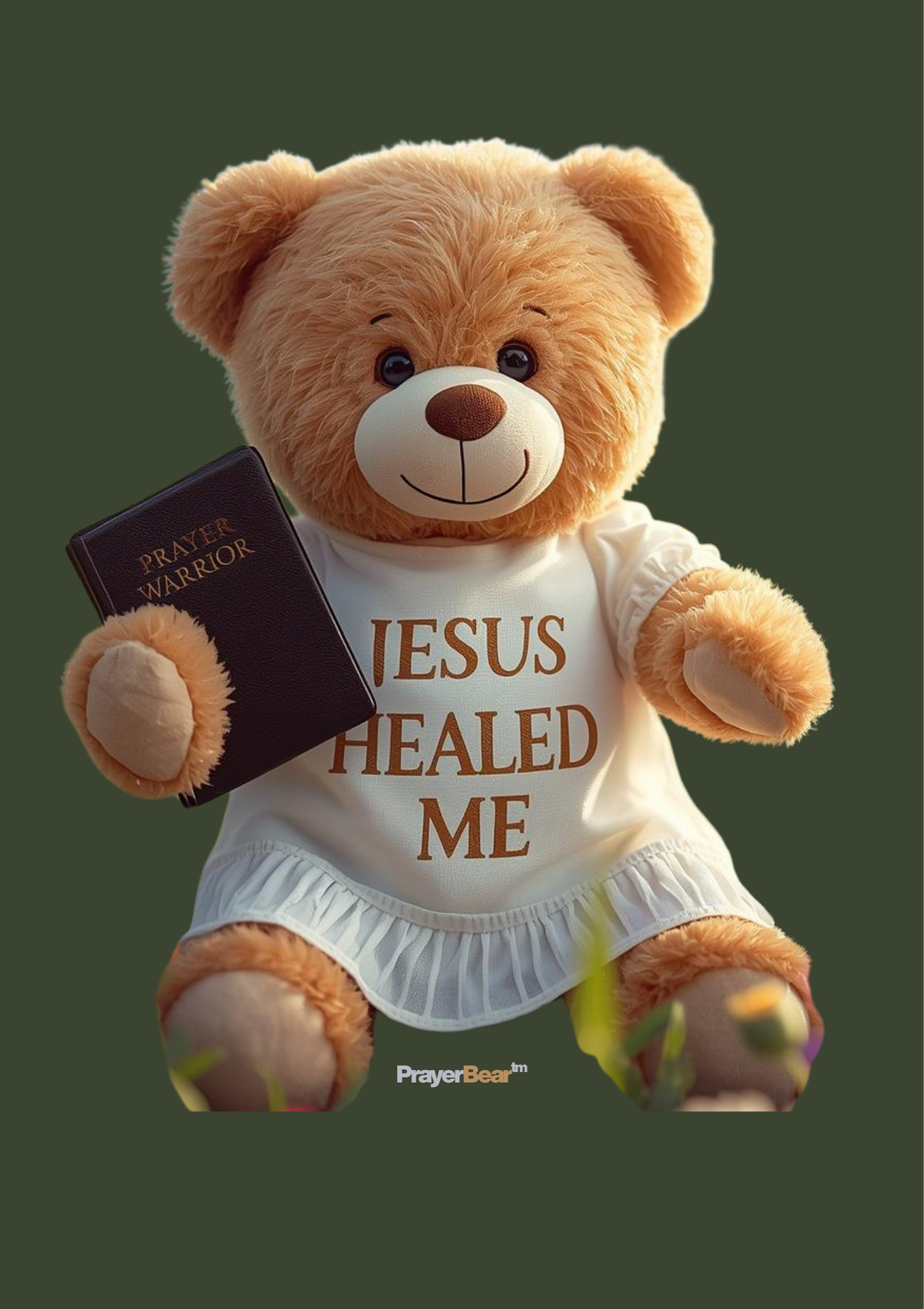 Jesus Healed Me white dress
