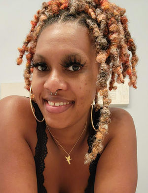 Medium Shoulder-length Multicolor Butterfly Faux Locs