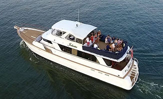 charter boat ideas team building rewards sunset dinner