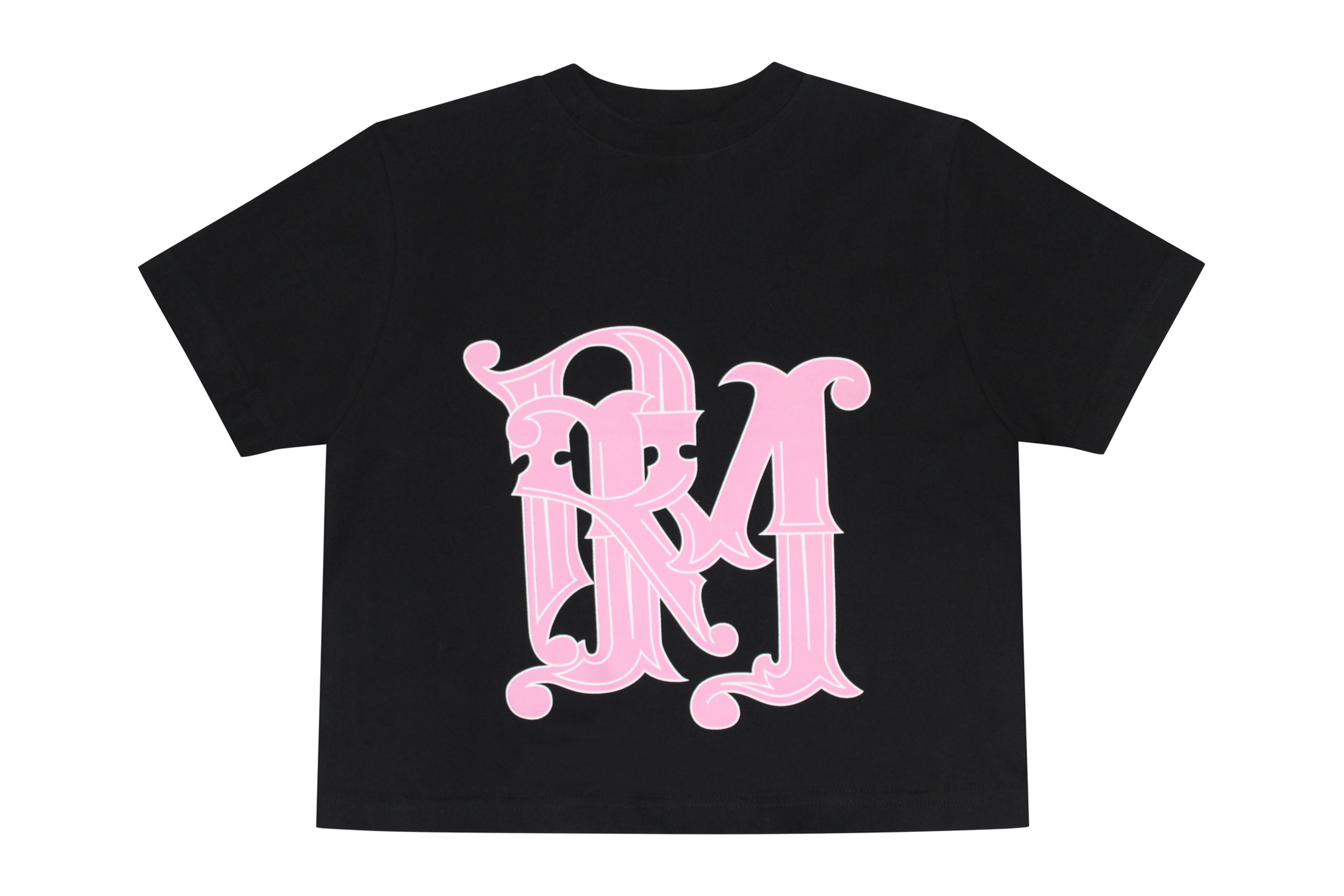 RM Screen Print Crop Tee Front
