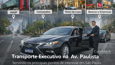 Carsblack - Serviço executivo no coração de São Paulo.