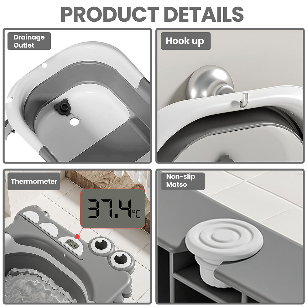 Thumbnail: Teddy Wick FoldAway Comfort Bath Tub