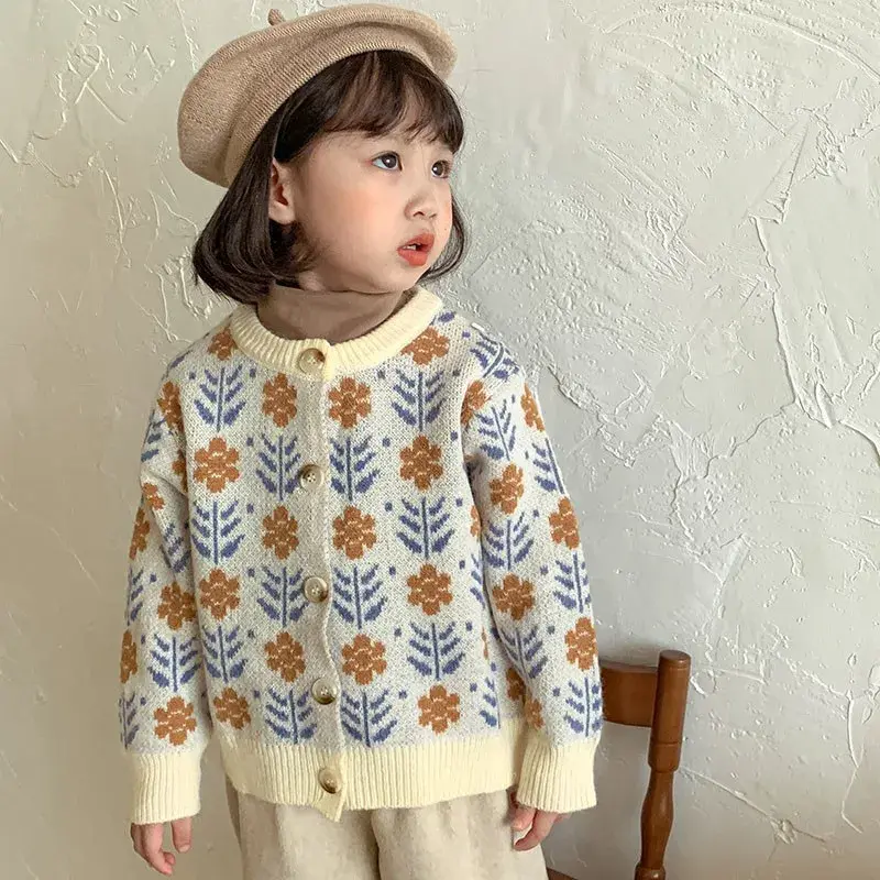 Teddy Wick Wildflower Knit Cardigan