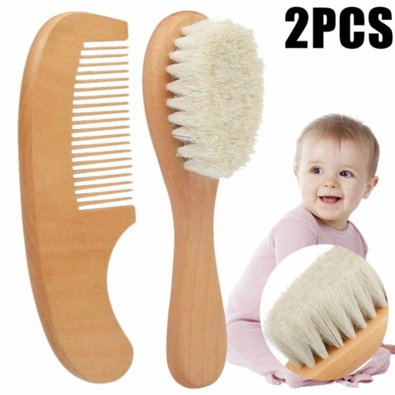 Teddy Wick Gentle Touch Baby Brush & Comb Set