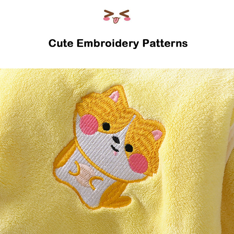 Thumbnail: Teddy Wick CloudSoft Baby Bath Towel