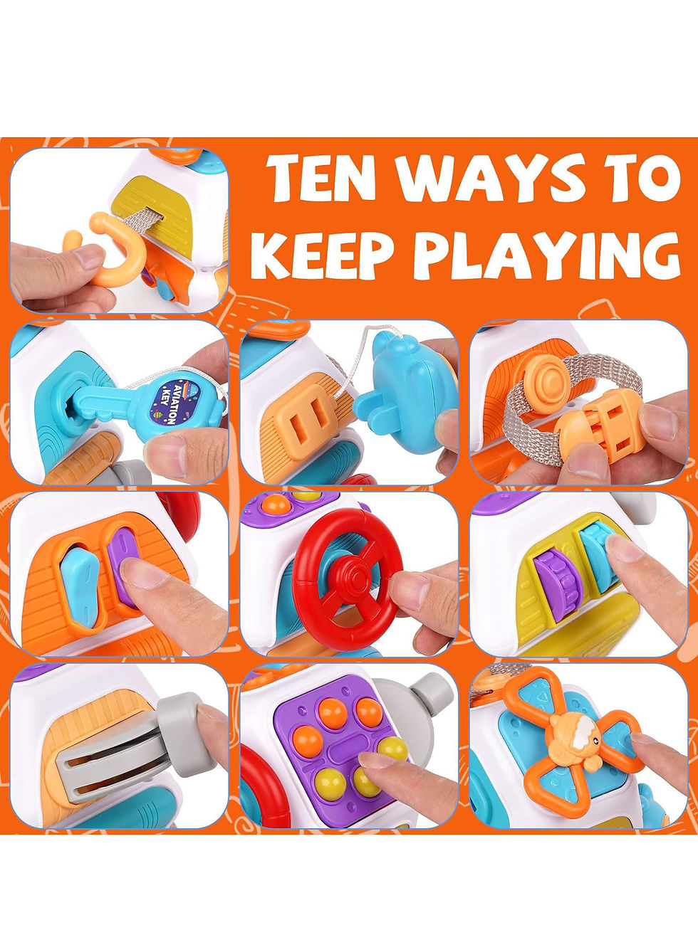 Thumbnail: Teddy Wick Little Explorers Activity Cube