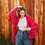 Thumbnail: Fringe Fanatic Knit Cardigan * Pink