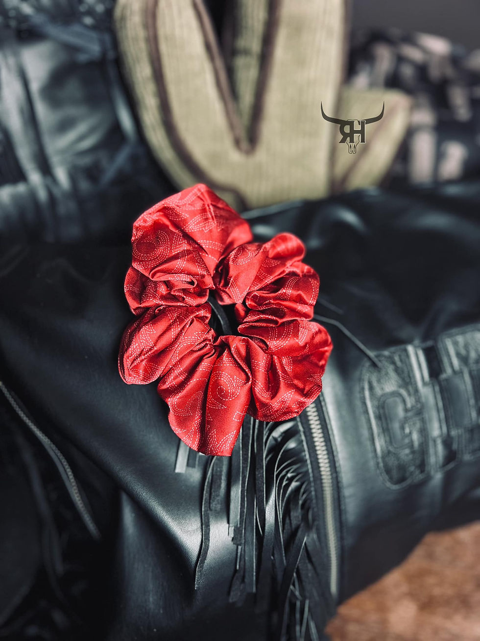 Thumbnail: Large Western Scrunchies