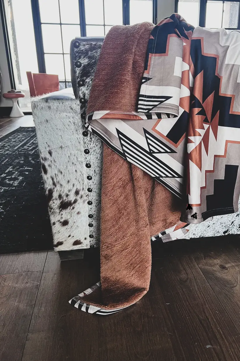 Santa Fe Dust Aztec Blanket
