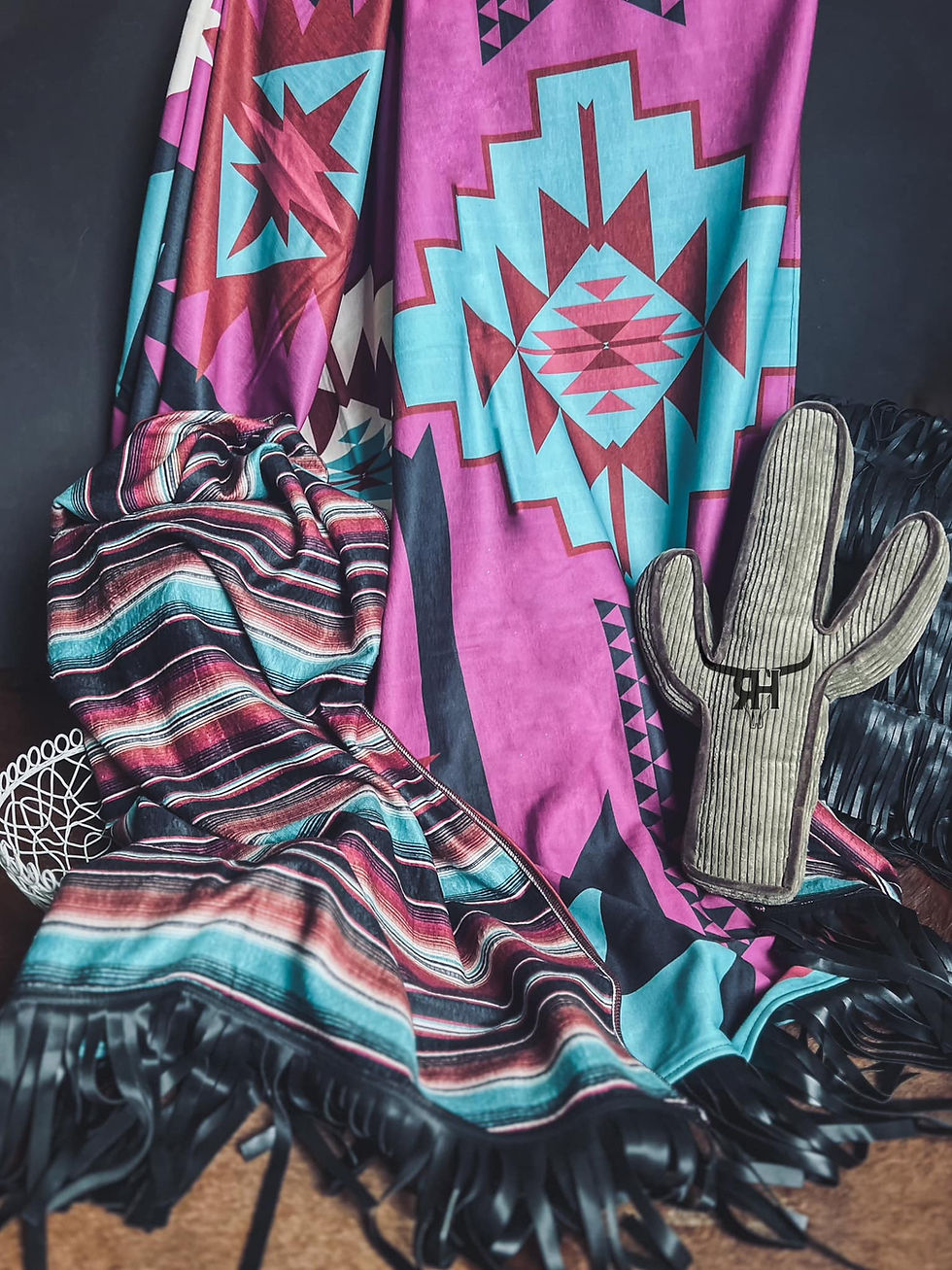 Thumbnail: Southern Comfort Fringe Blanket