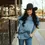 Thumbnail: Cloud Basics Mom Cuff * Denim