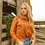 Thumbnail: Cattlemens Couture Lace Sleeve Button Up * Saddle