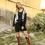 Thumbnail: Saddle Swappin Reversible Boot Stitch Knit Cardigan