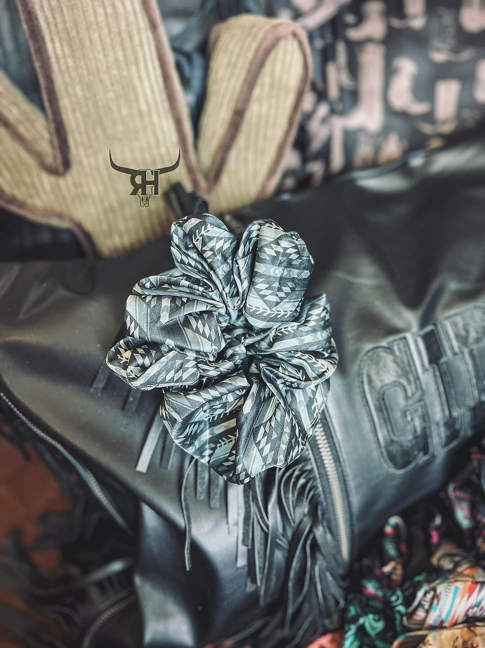 Thumbnail: Large Western Scrunchies