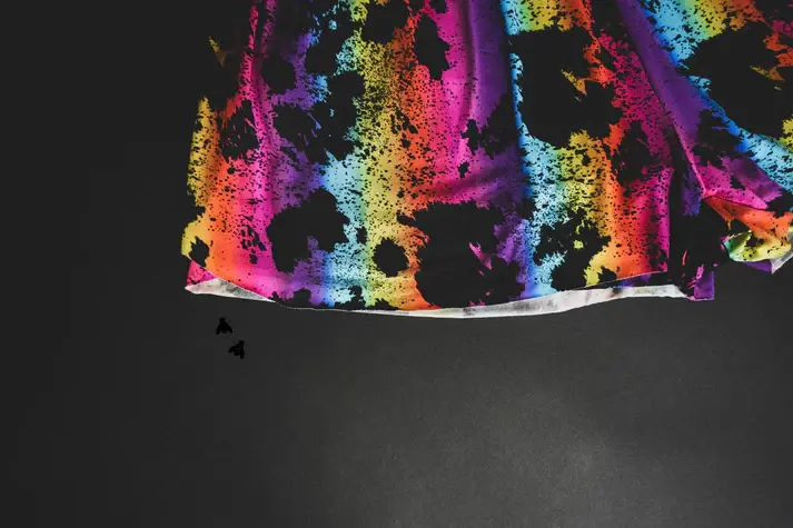Thumbnail: Lynette Frank Cow Print Shorts