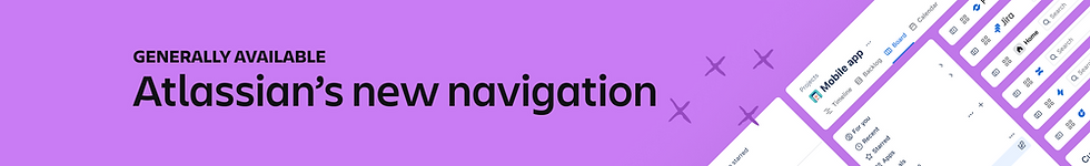 Atlassian 新导航