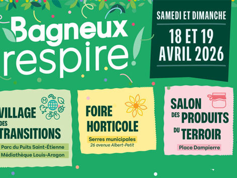 RENDEZ VOUS LE  DIMANCHE 19 AVRIL À BAGNEUX RESPIRE