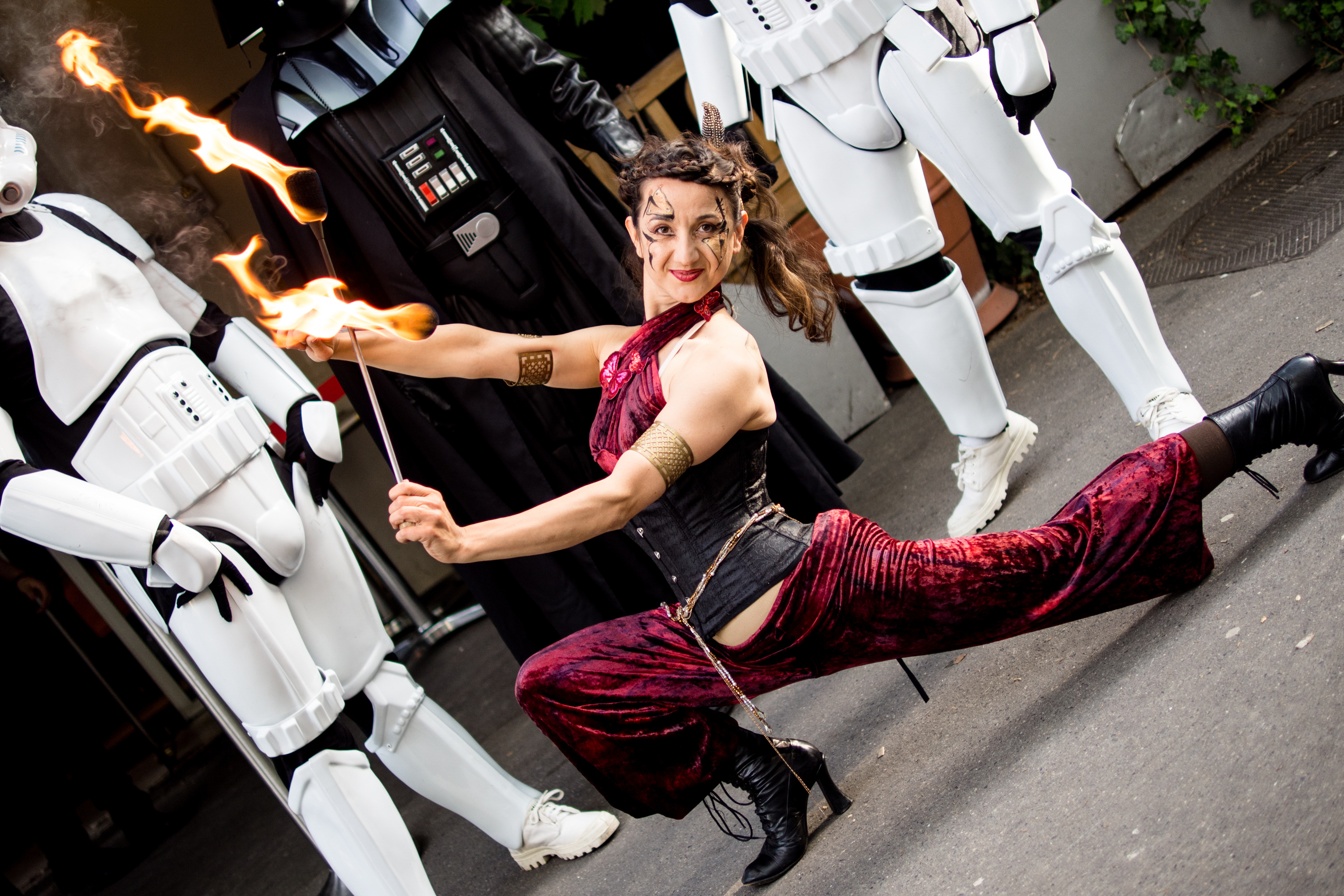 Danse de feu