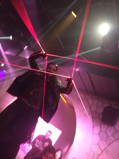 L'échassier laser