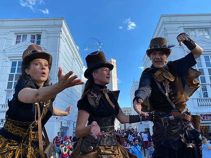 Echassiers steampunk Jules Verne