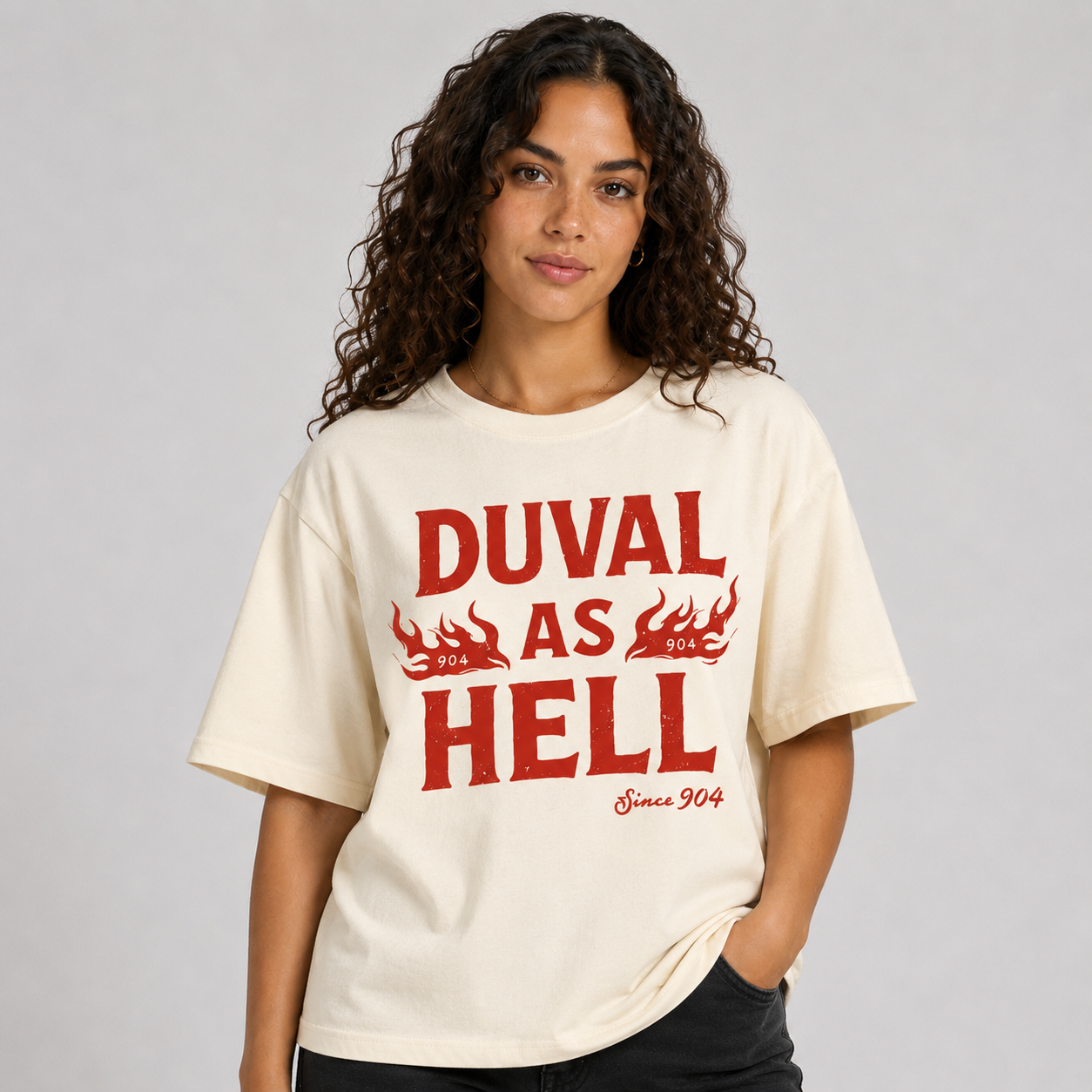 Pure Duval - "Duval as Hell" Women's Martina Tee