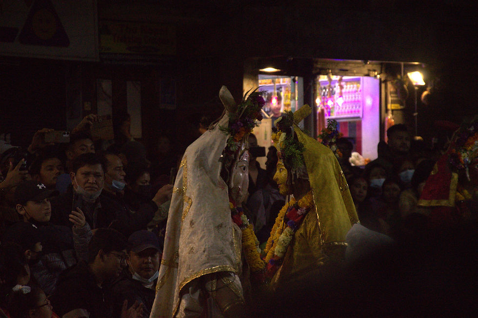 Ganesh and other God in Dance