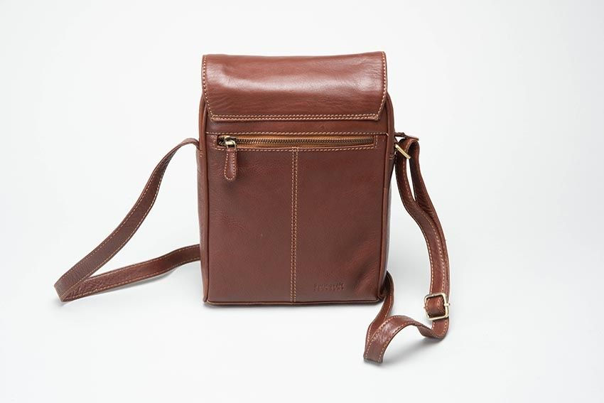 Thumbnail: Men's Leather Messenger Bag