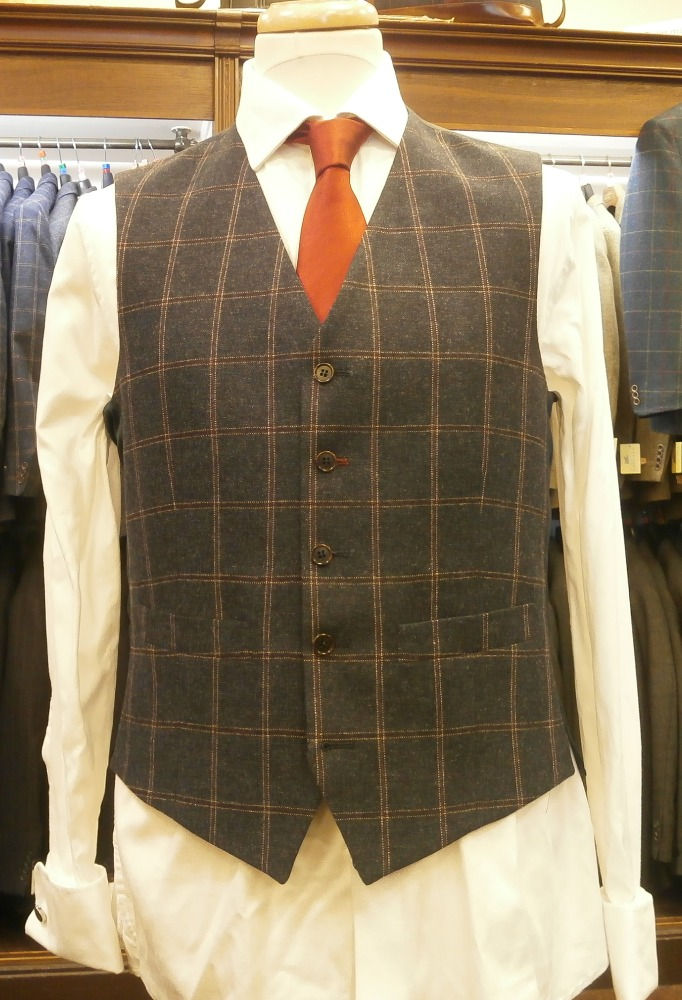 Thumbnail: Scott by The Label Navy Check Jacket