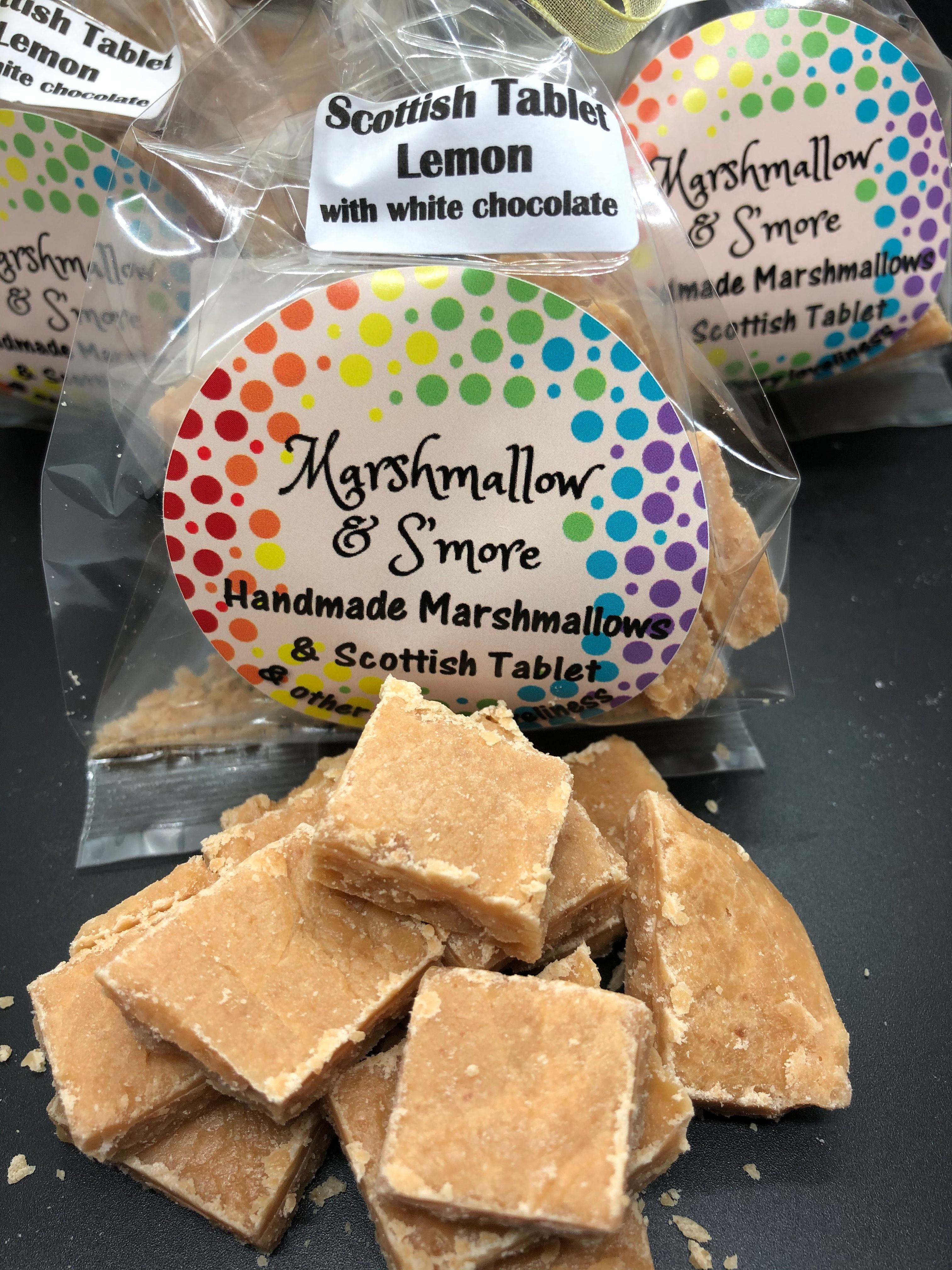 Lemon & White Chocolate Tablet