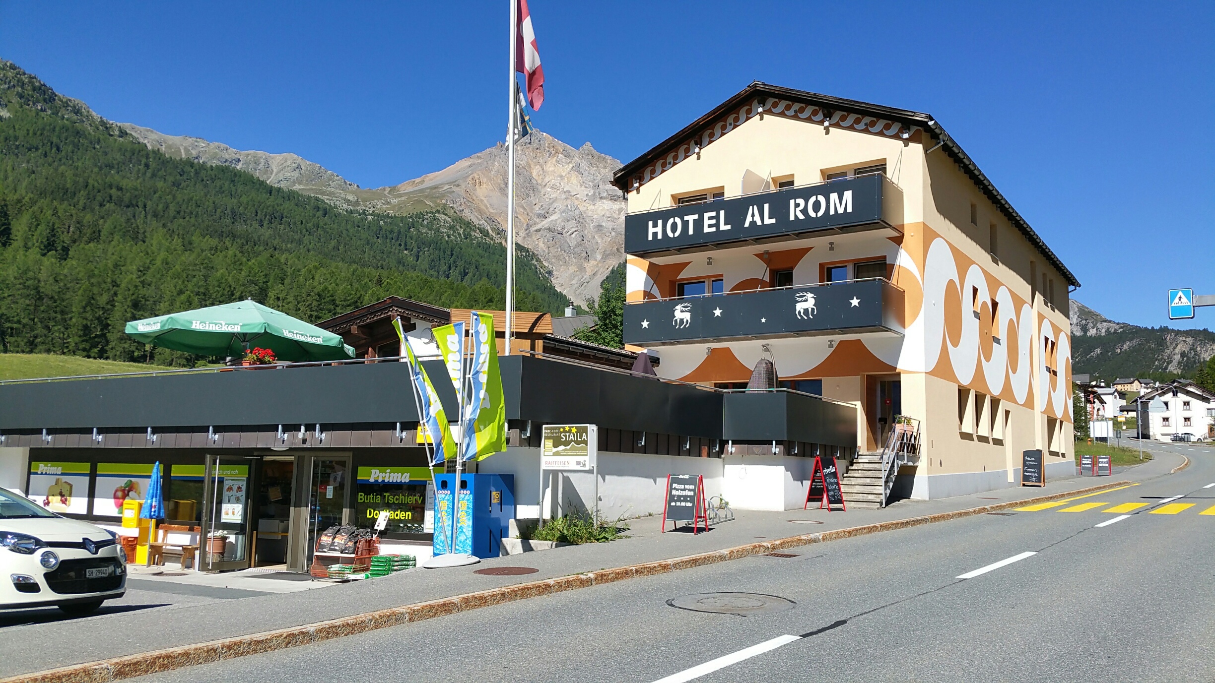 Hotel Al Rom in Tschierv, Switzerland