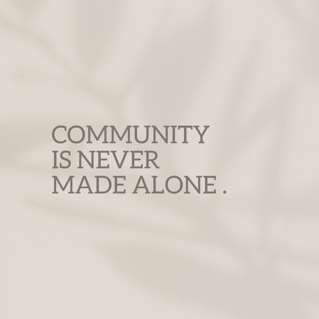 Community Contribution