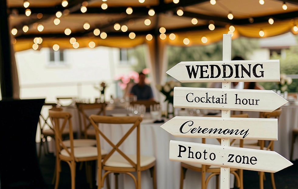 Twist Events Sign