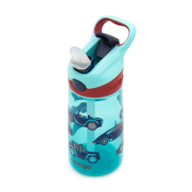 縮圖：Contigo Striker 兒童吸管杯 (PP) 14oz (410ml) 汽車套裝 (送更換式吸管 4支)