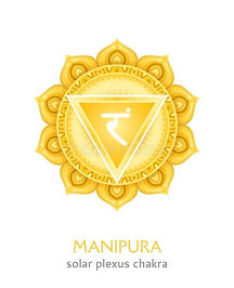 Manipura, Solar Plexus Chakra Symbol_ Colorful Mandala Stock Vector - Illustration of flow