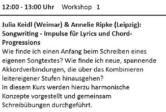 Workshop Dresden