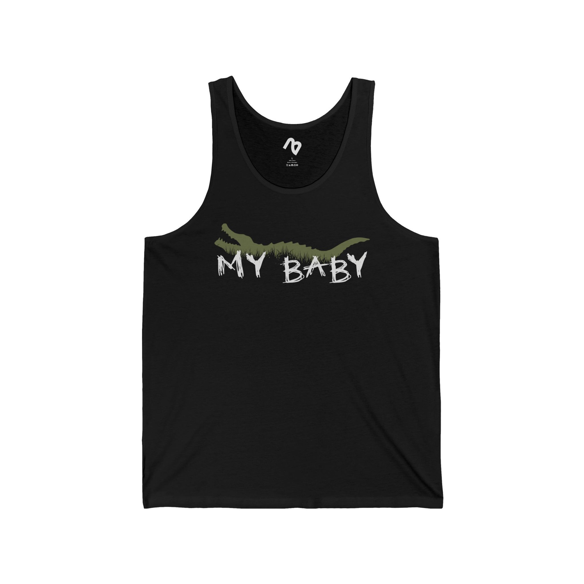 'My Baby' Tank - Black