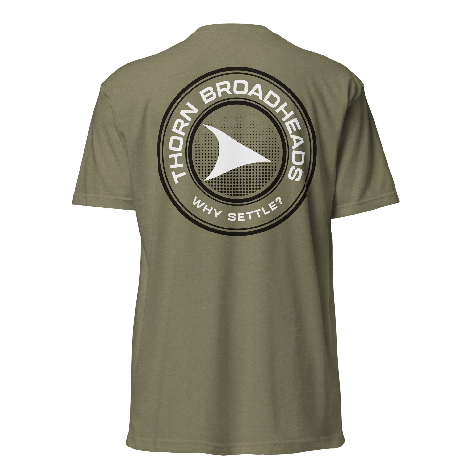 Why Settle Tee (50/50 Blend)