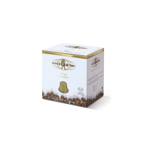 Capsule Nespresso Miscelad'oro gold