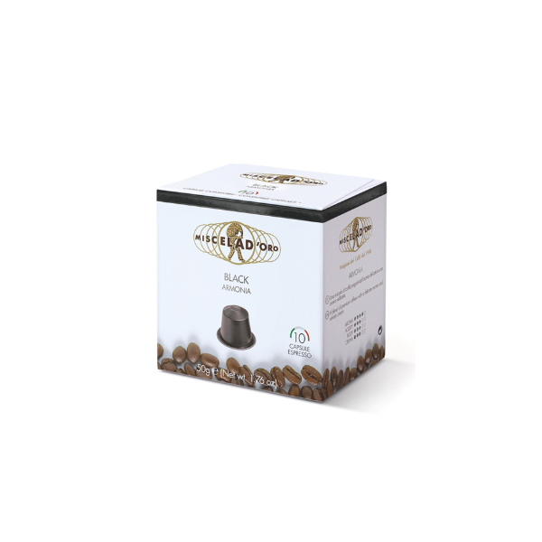 Capsule Nespresso miscelad'oro black armonia