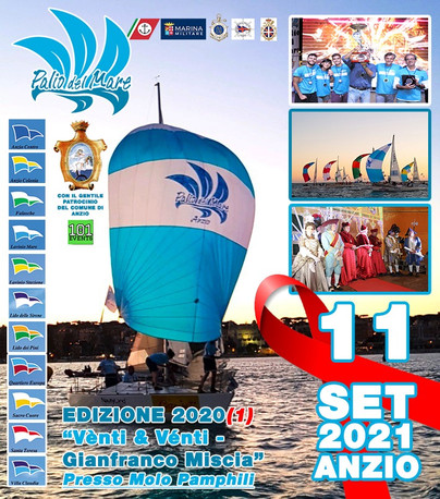 Regata con i J24 olimpici a vele spiegate, torna il Palio del Mare 2021