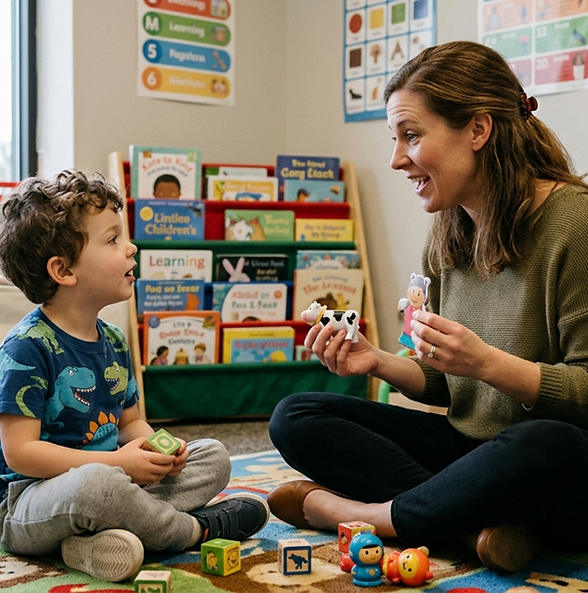 Language development therapy for children, Beyond Perception