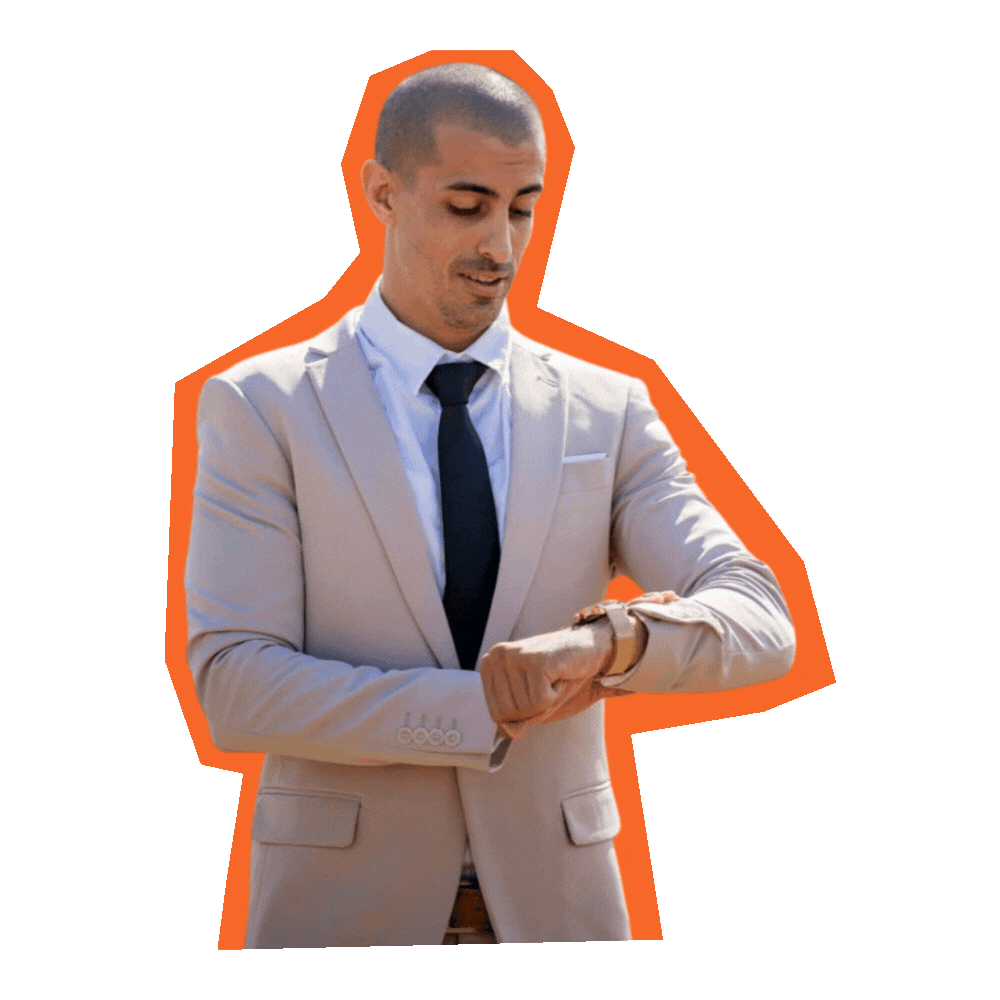 Man looking at his watch.gif